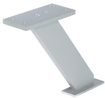 Hafele 505.14.926 Countertop Support, Aluminum, inclined, Z shape