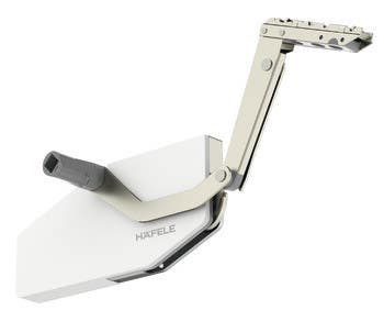 Hafele 372.34. Front lift up fitting, Free swing