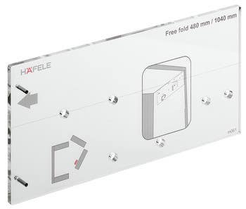 Hafele 372.37.050 Drilling Jig, for Free Fold, Side Wall