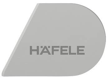 Hafele 372.39.00 Free Flap H 1.5 Cover Cap, for Swing-Up Fitting