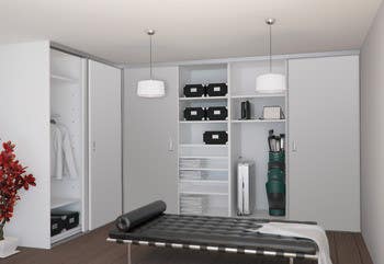 Hafele 403.50.941 Sliding Door Hardware, Slido R-Aluflex 80W