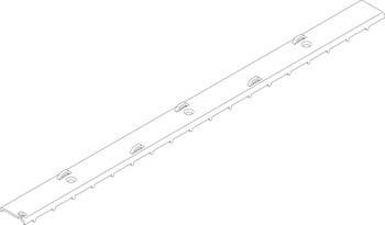 Hafele 403.74. Carpet Backer, for Silent Aluflex 80