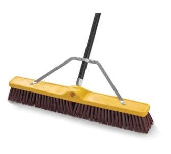 Rubbermaid Commercial Products FG635700BLA Super Self-Locking Broom Handle, 15/16" Threaded Wood