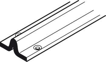 Hafele 404.39.921 Lower Track, Pre-Drilled