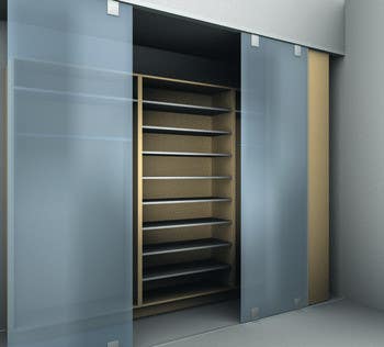 Hafele 404.95.001 Sliding Door Hardware, Hawa Ordena 70/F, set