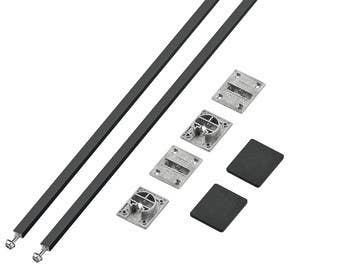 Hafele 405.35. Door and Panel Straightener, Hawa Black