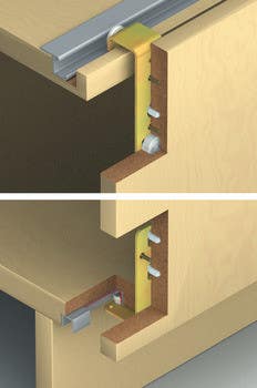 Hafele 405.55. Sliding Door Hardware, Hawa Regal A 25 GR VF