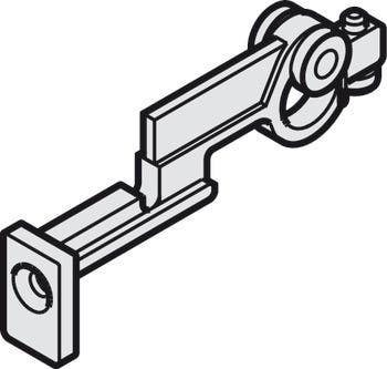 Hafele 405.83.918 Clipo Running Gear Plastic Anthracite, 1MM