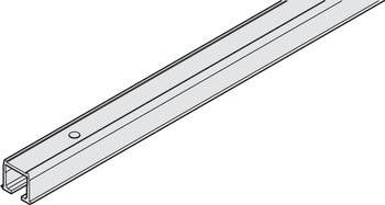 Hafele 405.87.002 Clipo Single Running Rail 2.5M