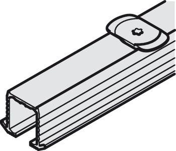 Hafele 405.87.0 Single Top Track, Hawa Clipo Mount With Rotating Fasteners