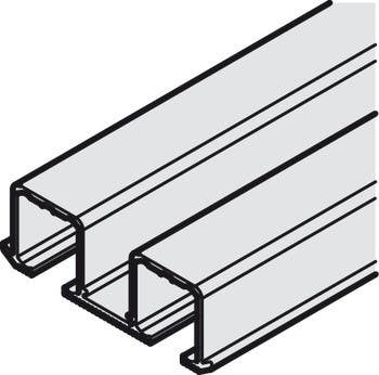 Hafele 405.90.0 Clipo 16 Top Track Double Screw Mount