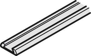 Hafele 406.41.888 Base Profile, For Brush Seal For Sliding Doors