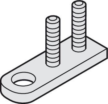 Hafele 407.58.010 Upper Pivot, M10