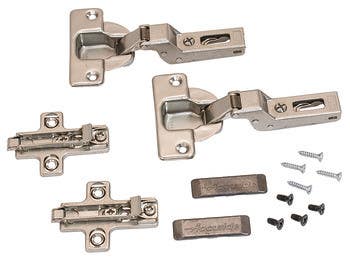 Hafele 408.24.032 Pocket Door Component, Accuride 1234 Hinge Kit , 40MM Overlay