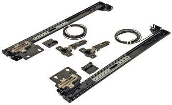 Hafele 408.24. Pocket Door System, Accuride 1332