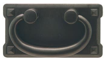 Hafele 118.95.310 Handle Mission Zinc Black Oxide 8-32 CTC 76MM