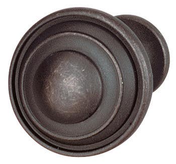 Hafele 120.61.350 Knob Zinc Oil Rubbed Bronze 105ZN49 105ZN49 M4 DIA 30MM