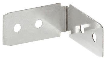 Hafele 126.37.990 Fastening Bracket Passages Stainless Steel