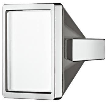 Hafele 131.14.271 Handle Zinc Polished Chrome/Glass WH 160ZN08 M4 CTC 16MM