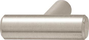 Hafele 131.33.700 T-Knob Elemental Stainless Steel M4 40MM