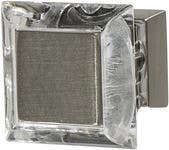 Hafele 133.50. Knob Abernaty Acrylic/Zinc 8-32 27X27MM