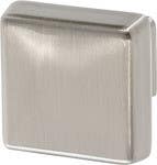 Hafele 133 Knob Blackrock Zinc 8-32