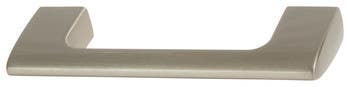 Hafele 133 Riva Handle Zinc Satin Nickel 8-32