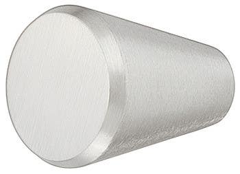 Hafele 155.01. Knob Stainlesss Steel 100SS91
