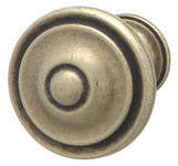 Hafele 134.33. Knob Havana Zinc M4 36X25MM