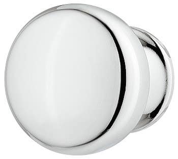 Hafele 134.39.202 Knob Zinc Polished Chrome 101ZN08 M4 25X22MM