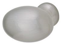 Hafele 137.45. Ovale Knob Zinc