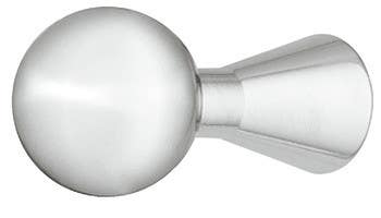 Hafele 137.57.200 Knob Brass Chrome Polished M4 9X25MM