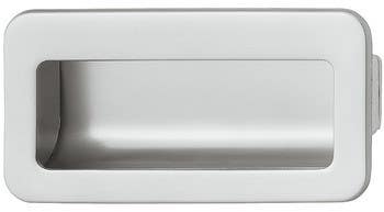Hafele 151.35.208 Inset Pull Zinc Matt Chrome 107ZN49 M4 110MM