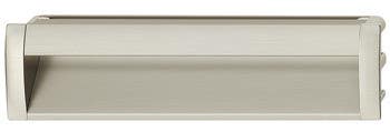 Hafele 151.86.021 Flush Handle Aluminium Stainless Steel Color 143 X 49MM