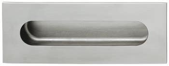 Hafele 152.52.002 Mortise Pull Stainless Steel Matt 185MM X 70MM