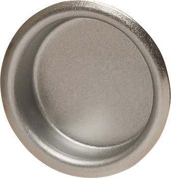 Hafele 153.20. Mortise Pull Steel Polished Nickel/Matt Chrome