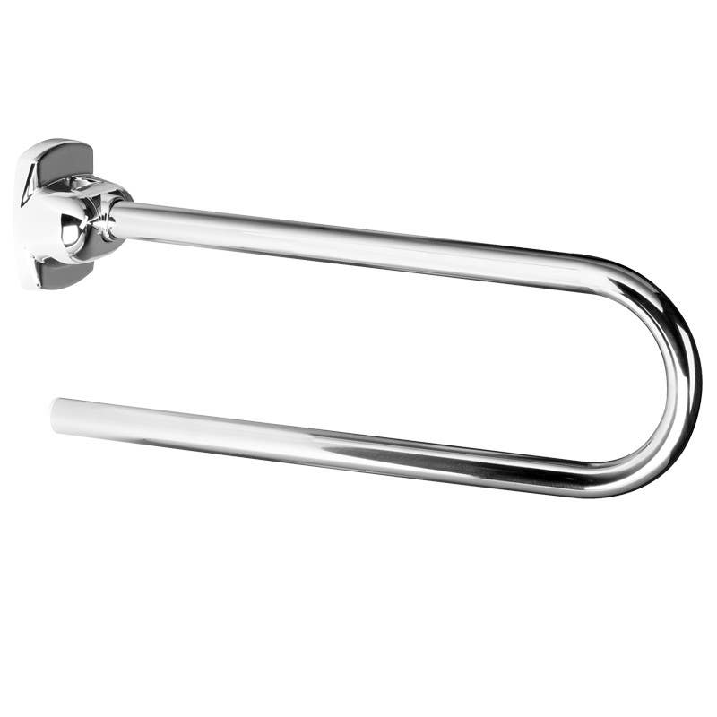 Ponte Giulio G29JCS14N2 Luxor High-Polish SS Folding Grab Bar, 24", ADA
