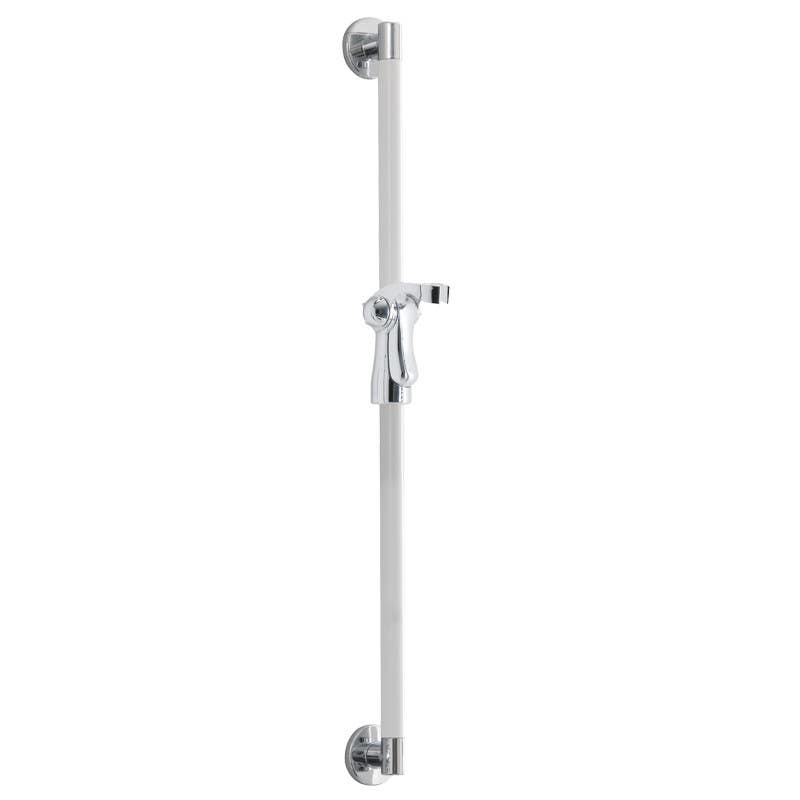Ponte Giulio G18UOS01 Prestigio Vertical Grab Bar w/ Ergonomic Shower Holder