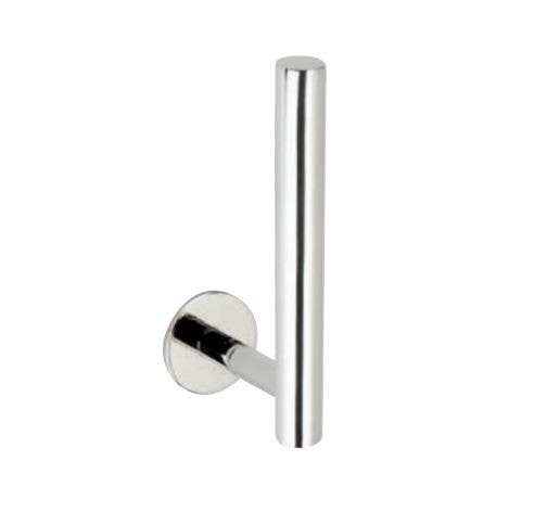 Ponte Giulio F47AGS02N2 Toilet Paper Holder, Vertical, Stainless Steel, Finish-Bright