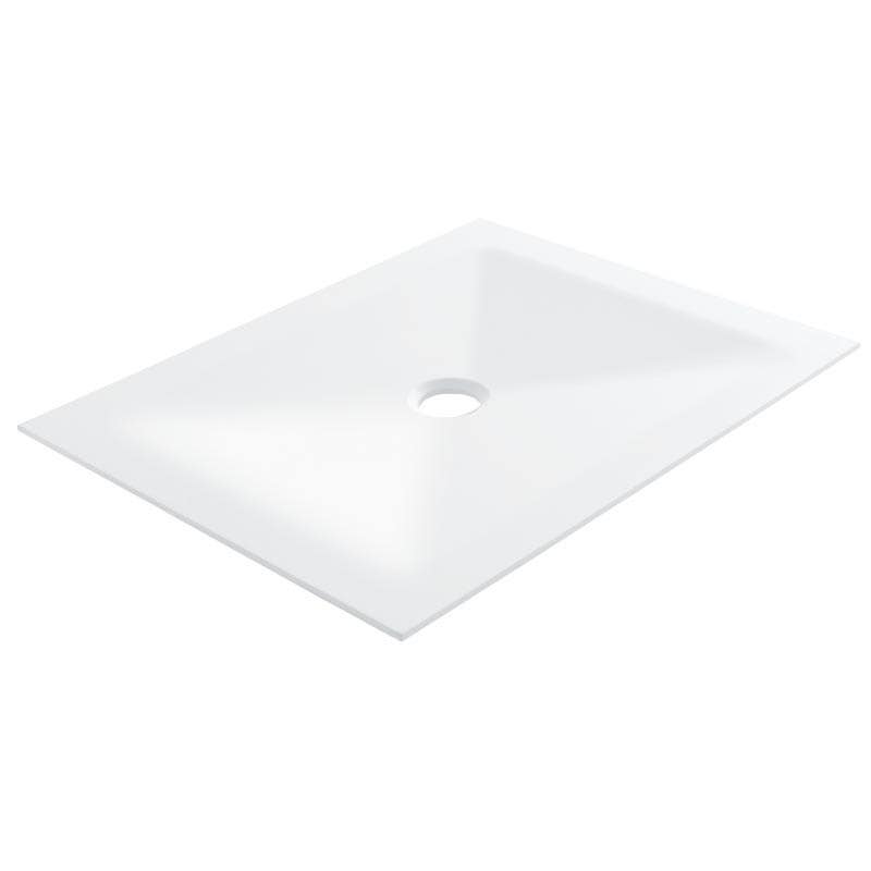 Ponte Giulio B46CPM2 Shower Tray, Acrylic Stone, Offset Drain
