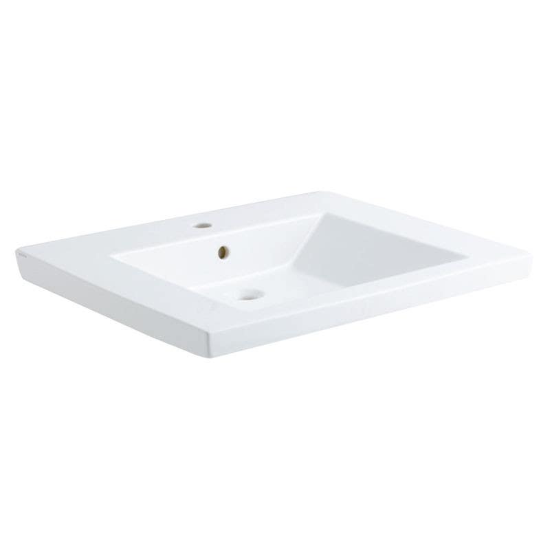 Ponte Giulio B43CMS01WB Italian Designer Sink, Finish-White Ceramic