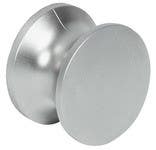 Hafele 229.01.677 Push-Button Plastic Knob, Matt Nickel