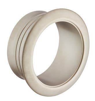 Hafele 229.03.626 Rosette Plastic Matt Nickel Plate 19MM