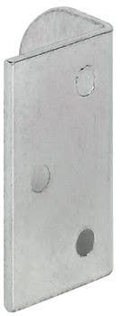 Hafele 231.13.706 Mastercombi Strike Plate Steel Nickel Plate