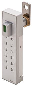 Hafele 231.98.090 Keypad Lock, Safe-O-Tronic LS 150 Vertial Knob At Top Black