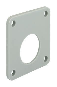 Hafele 232.03.992 Distance Plate Plastic Grey 40X40MM (Pack Of 10)