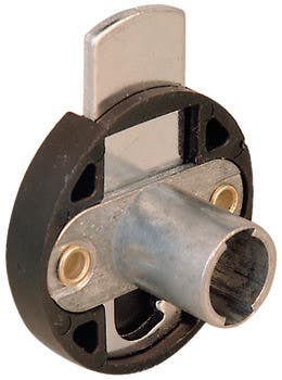 Hafele 232.18. Deadbolt Lock , 49 mm Throw , Round