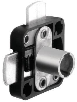Hafele 232.35. Deadbolt Lock , for Double Doors , with Straight Bolts