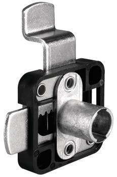 Hafele 232.35. Deadbolt Lock , for Double Doors , with Offset Bolt