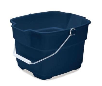 Rubbermaid FG2 Roughneck Square Cleaning Bucket, Royal Blue Finish
